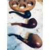 LOTE DE 3 PIPAS CON SOPORTE.