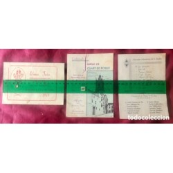 QUART DE POBLET-VALENCIA-10 PROGRAMAS DE FIESTAS-DESDE EL AÑO 1949.