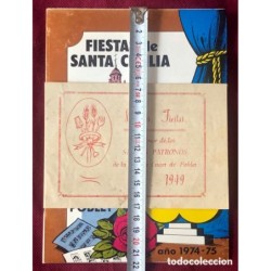 QUART DE POBLET-VALENCIA-10 PROGRAMAS DE FIESTAS-DESDE EL AÑO 1949.