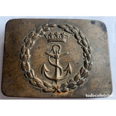 HEBILLA ARMADA ESPAÑOLA-EPOCA DE FRANCO-ORIGINAL