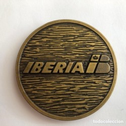 MEDALLA BRONCE IBERIA-REAL MONASTERIO DEL ESCORIAL.