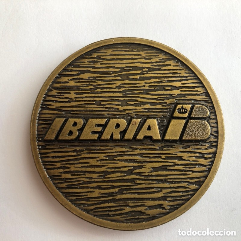 MEDALLA BRONCE IBERIA-REAL MONASTERIO DEL ESCORIAL.