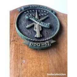 METOPA MILITAR-USS CONYNGHAM DDG-17. READY TO SERVE-BUQUE DESTRUCTOR ARMADO CON MISILES GUIADOS.