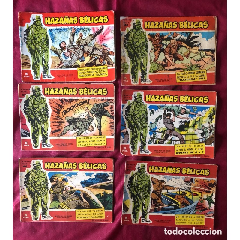HAZAÑAS BÉLICAS-27 NUMEROS-SERIE ESPECIAL/NÚMERO EXTRA.EDICIONES TORAY, S. A.