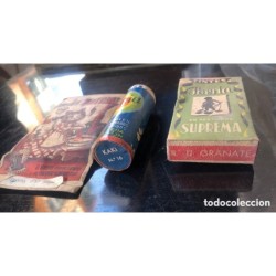 LOTE DE TINTES ANTIGUOS PARA LA ROPA AÑOS 50.