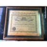 COMPAÑÍA ESPAÑOLA DE MINAS DEL RIF -ACCIONES-ENMARCADO-MADRID AÑO 1935.