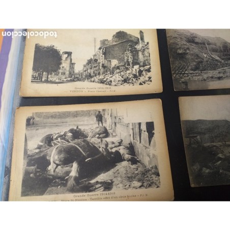verdun gran gerra 4 postales