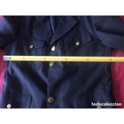 FEVE-FERROCARRILES DE VIA ESTRECHA-CHAQUETA ANTIGUA DE MAQUINISTA.