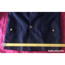 FEVE-FERROCARRILES DE VIA ESTRECHA-CHAQUETA ANTIGUA DE MAQUINISTA.