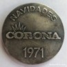 MEDALLA THOMAS A. EDISON-NAVIDADES CORONA-AÑO 1971.