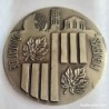 MEDALLA CIUTAT DE FIGUERES -CENTENARI MONTURIOL XXV EXPO FILAT -AÑO 1985.