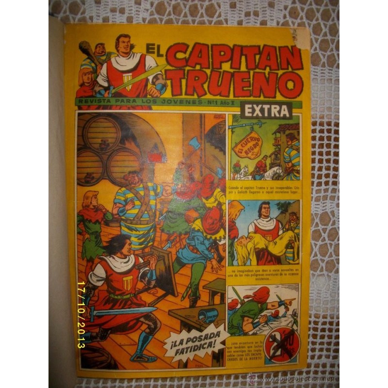 EL CAPITAN TRUENO-EXTRA 50 NUMEROS -AÑO 1960