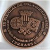 MEDALLA GEGANTS VELLS DE TERRASSA 150 ANIVERSARI -IX BIENNAL DE COL LECCIONISME -AÑO 2000