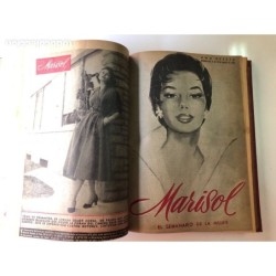 MARISOL-EL SEMANARIO DE LA MUJER-2 TOMOS NUMEROS ENCUADERNADOS -DESDE EL NUMERO 40 AL 100
