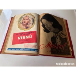 MARISOL-EL SEMANARIO DE LA MUJER-2 TOMOS NUMEROS ENCUADERNADOS -DESDE EL NUMERO 40 AL 100