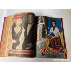 MARISOL-EL SEMANARIO DE LA MUJER-2 TOMOS NUMEROS ENCUADERNADOS -DESDE EL NUMERO 40 AL 100