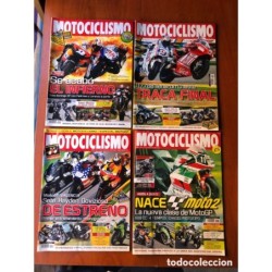 MOTOCICLISMO-8 REVISTAS DE MOTOCICLISMO AÑO 2008.