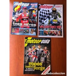 MOTO GP MOTOCICLISMO AÑO 2006 2008-MOTO GP GUIA 2011 Y 2 REVISTAS MOTOCICLISMO.
