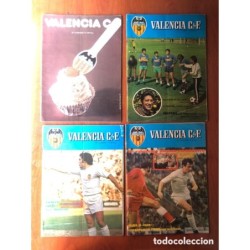 VALENCIA CLUB DE FUTBOL-7 REVISTAS-AÑOS 1977-78-79.