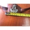 BRITISH ARMY-EJERCITO BRITÁNICO-BRAZALETE PLATA Y CUERO-BANDA DE MUSICA MILITAR EJERCITO BRITANICO.