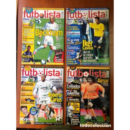 REVISTA FUTBOLISTA-6 NÚMEROS-AÑOS 2003 2004 2005.
