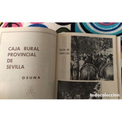OSUNA-LIBRO DE FIESTAS-FERIA GRANDE DE OSUNA-AÑO 1973.