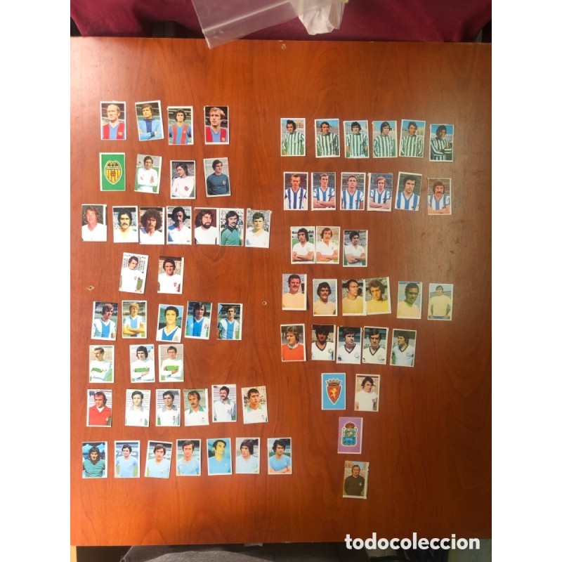 68 CROMOS-CAMPEONATO NACIONAL DE FUTBOL 1976/77 RUIZ ROMERO -DESPEGADOS.