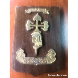METOPA DE LA LEGION-ACADEMIA GENERAL BASICA DE SUBOFICIALES-A ESPAÑA SERVIR HASTA MORIR.