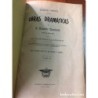EDUARDO ESCALANTE -COLECCIÓN COMPLETA DE LAS OBRAS DRAMATICAS EDUARDO ESCALANTE-3 TOMOS -AÑO 1894.