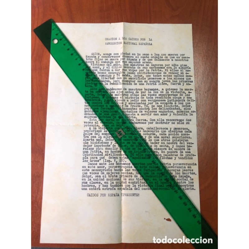 JOSE ANTONIO PRIMO DE RIVERA-TESTAMENTO-AÑO 1936.