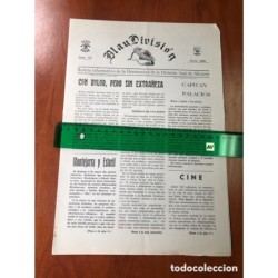 DIVISION AZUL ALICANTE-BLAU DIVISION-BOLETIN INFORMATIVO DE LA HERMANDAD DIVISIÓN AZUL-ALICANTE 1966
