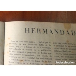 PICASENT GRANDES FIESTAS EN HONOR DE NTRA. SRA. LA VIRGEN DE VALLIVANA Y EL SANTÍSIMO CRISTO 1948.
