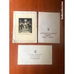 PICASENT GRANDES FIESTAS EN HONOR DE NTRA. SRA. LA VIRGEN DE VALLIVANA Y EL SANTÍSIMO CRISTO 1948.