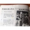 HARLEM GLOBETROTTERS- PROGRAMA COPA MARTINI ESPAÑA-AÑO 1953.
