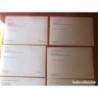 ABANICOS CUBANOS-COLECCION DE 12 TARJETAS DE ABANICOS EXPUESTOS EN EL MUSEO CUBANO -AÑO 1991