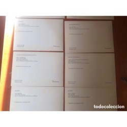 ABANICOS CUBANOS-COLECCION DE 12 TARJETAS DE ABANICOS EXPUESTOS EN EL MUSEO CUBANO -AÑO 1991