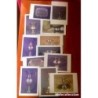 PLATA CUBANA-COLECCIÓN 12 TARJETAS DE PIEZAS DE PLATA EXPUESTAS EN EL MUSEO CUBANO Y SU DEFINICION.