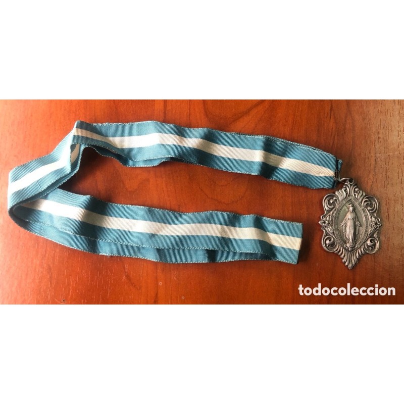 MEDALLA OH MARÍA SIN PECADO CONCEBIDA ROGAD POR NOSOTROS.