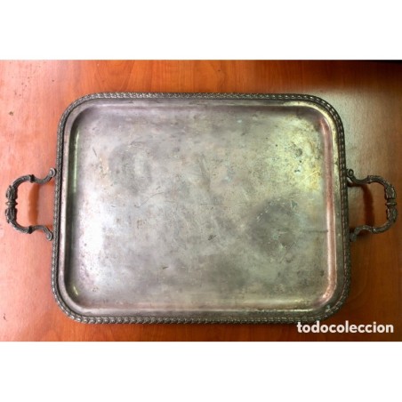 BANDEJA DE PLATA.