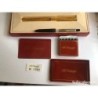 DUPONT-PLUMA DE PARIS 925 PLATA-PLUMIN ORO 18K-FRANCESA CON NUMERACION DE SERIE.