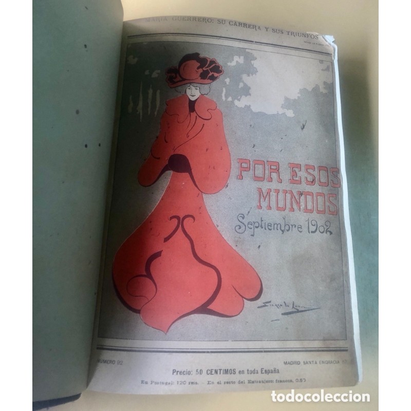 POR ESOS MUNDOS-5 NÚMEROS ENCUERAÑOS 1902 1903 1904.
