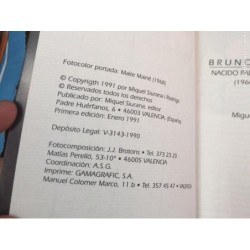 BRUNO LOMAS. NACIDO PARA SER ROCKER. MIGUEL SIURAN. AÑO 1990