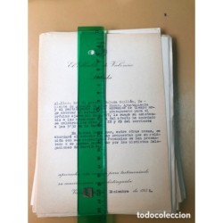 AYUNTAMIENTO VALENCIA-100 CARTAS MUNICIPALES AÑOS 1950/1960 DE ALCADE, PERSONALIDADES Y DOCUMENTOS.