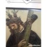 NTRO. PADRE JESUS DEL GRAN PODER-SEVILLA-FOTOTIPIA RELIEVE -ENMARCADO MADERA NOBLE-SIGLO 18.