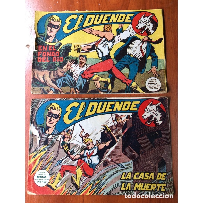 EL DUENDE-EDITORIAL MAGA-ORIGINAL-NÚMEROS 8,11,14,17,55-AÑO 1961 EL DUENDE-EDITORIAL MAGA-ORIGINAL-NÚMEROS 8,11,14,17,55-AÑO 1961