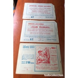 EL DUENDE-EDITORIAL MAGA-ORIGINAL-NÚMEROS 8,11,14,17,55-AÑO 1961