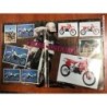 ALBUM STICKLINE MOTO STIKERS- COMPLETO-AÑO 1992