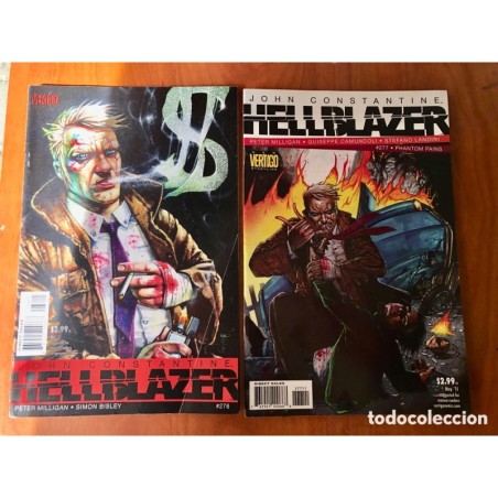 HELLBLAZER-VERTIGO COMICS -2 COMICS -EN INGLES.