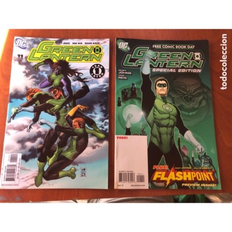 GREEN LANTERN-DC COMICS-2 COMICS-EN INGLES.