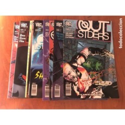 OUT SIDERS-DC COMICS:-PLANETA DeAGOSTINI-9 COMIS